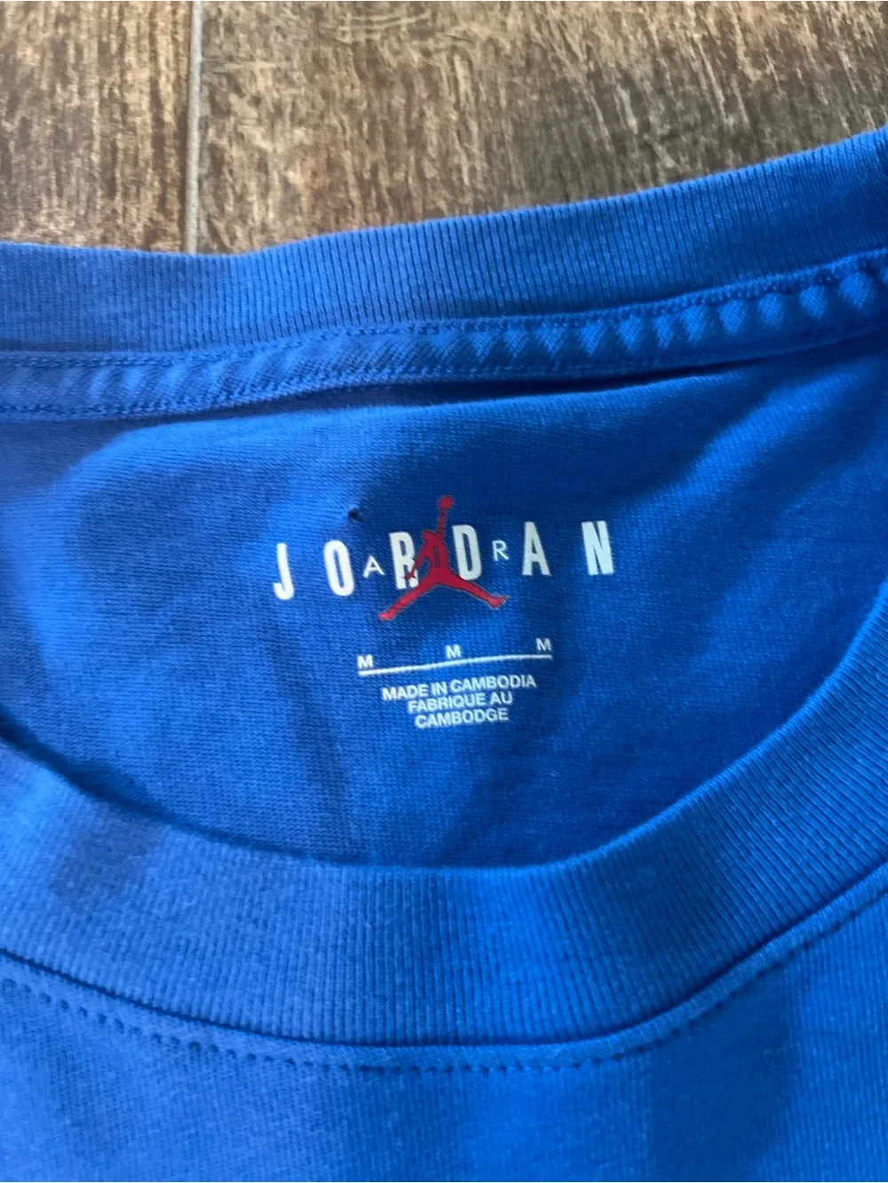 Jordan Short-Sleeve Crew Tee in Royal Blue